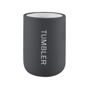 Sensea Soft Toothbrush Holder Dark Grey