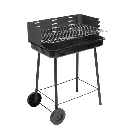 Charcoal Braai Stand Black 60cmx42cm