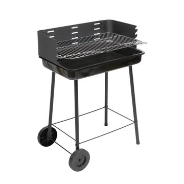 Charcoal Braai Stand Black 60cmx42cm