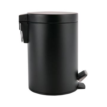 Sensea Urban Bathroom Dustbin Matt Black 3L