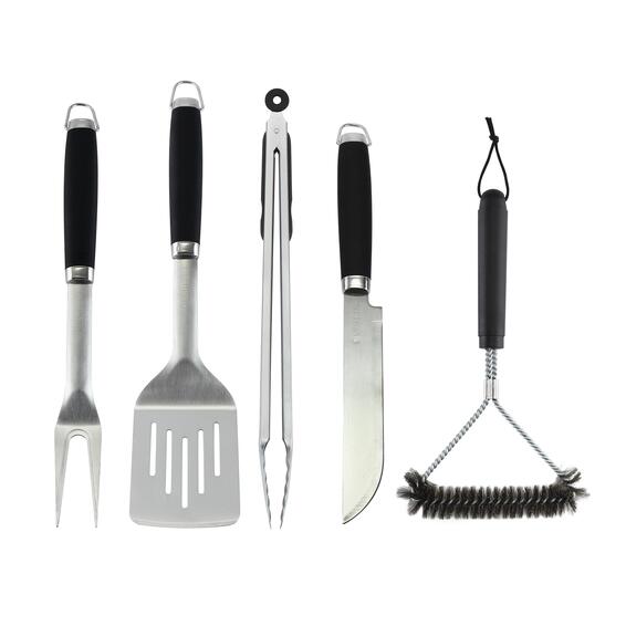Naterial  Stainless braai accessory set 