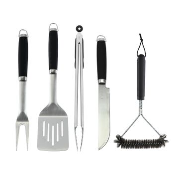 Naterial  Stainless braai accessory set 