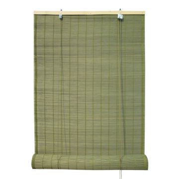 Inspire roll up blind  bamboo djibouti dark green 90x230cm