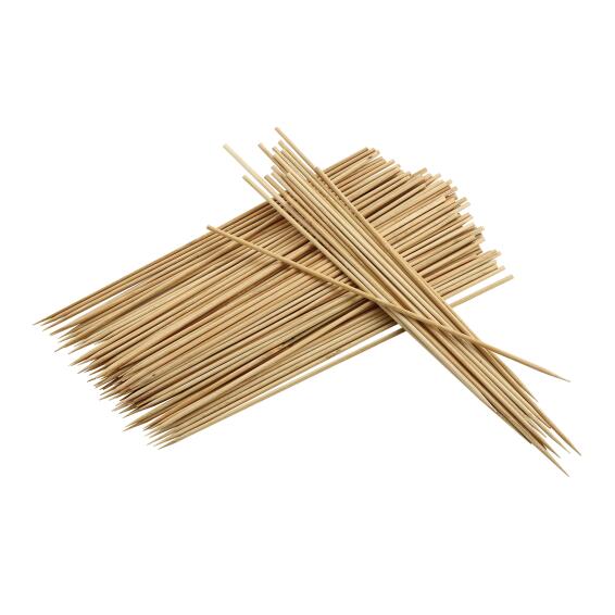 BRAAI SKEWERS 100 PICES BAMBOO LENGTH 25CM