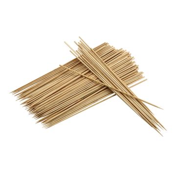 BRAAI SKEWERS 100 PICES BAMBOO LENGTH 25CM