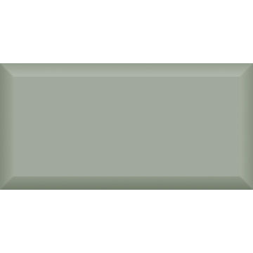 Wall tile ceramic metro bevelled mint 100x200mm