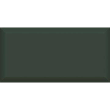 Wall tile ceramic metro bevelled forest 100x200mm