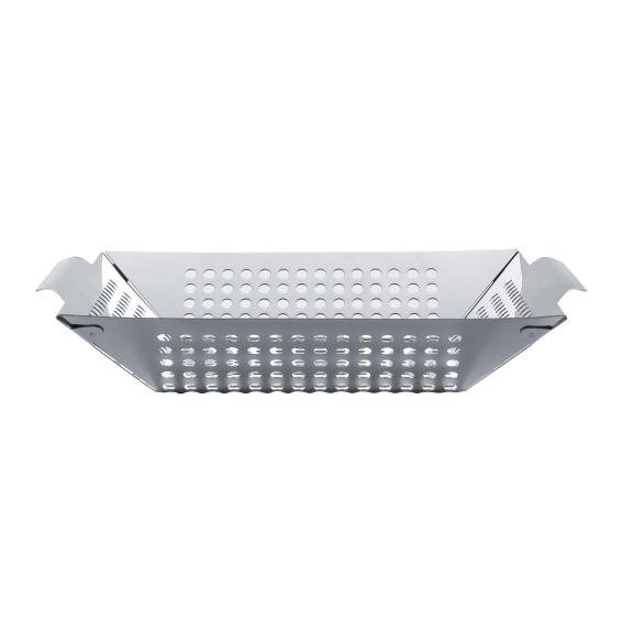 Stainless braai vegetable basket 
