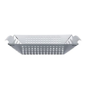 Stainless braai vegetable basket 