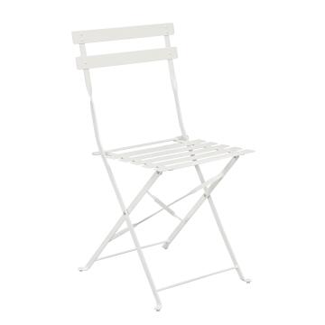 Naterial Flora Origami Steel Patio Chair Cream (Excluding Table) 