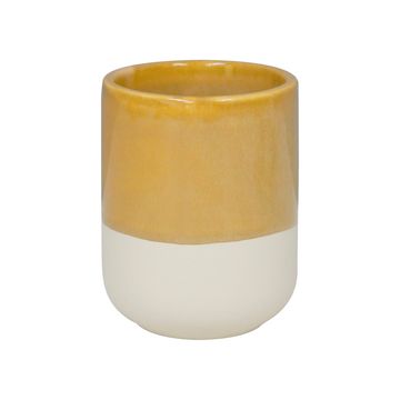 Sensea Glaze Toothbrush Holder Pecan