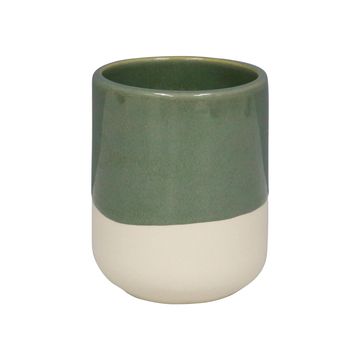 Sensea Glaze Toothbrush Holder Olive Green