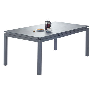 Table odyssea extendable NATERIAL aluminium dark grey 180/240