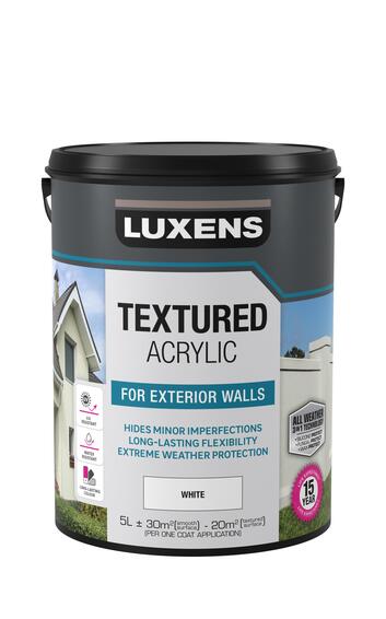 Luxens textured acrylic cement 5l