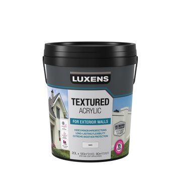 Luxens Textured Paint Acrylic Cloud 20L