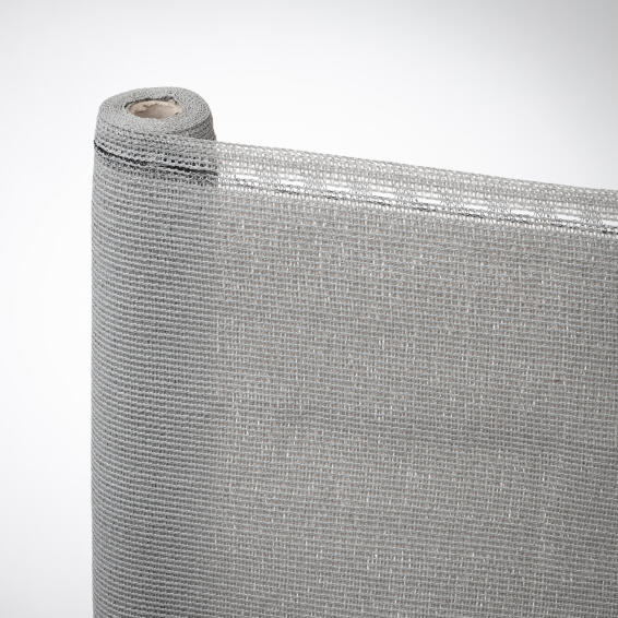 Shade netting NATERIAL 99% total privacy light grey 230g/m2 2m x 10m