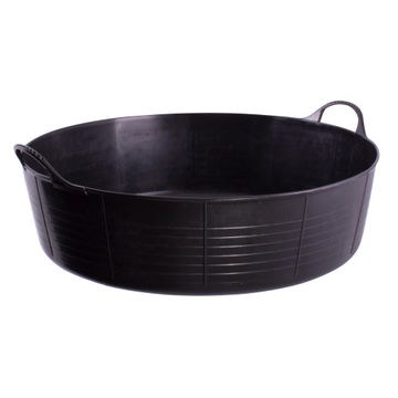 Gorilla tub - 35l black shallow