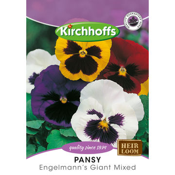 KIRCHHOFFS FLOWERSPANSY ENGELMANN'S MIX