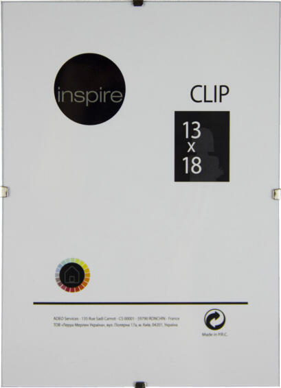 Inspire clip frame 13x18cm