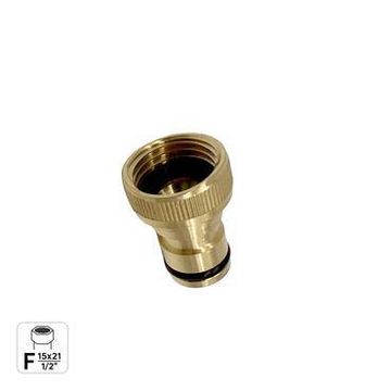 EQUATION QUICK CONNECTION NOSE IN BRASS F 1/2"
