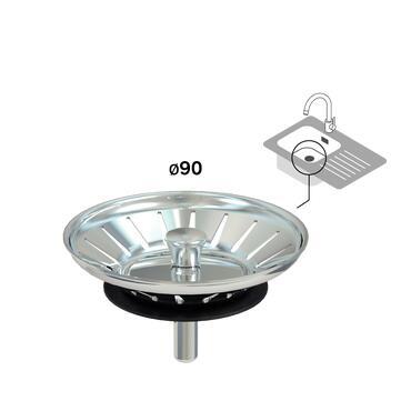 EQUATION STRAINER PLUG FOR SINK DRAIN DIAM 90MM