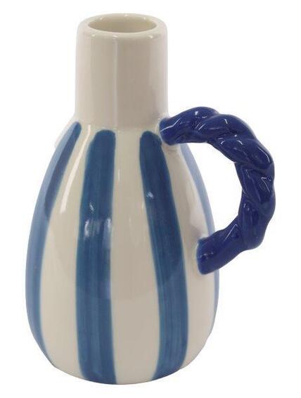 Blue stripe rope handle 17cm