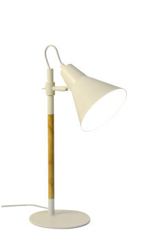 DESK LAMP E14 1X40W METAL MATT WHITE, IR