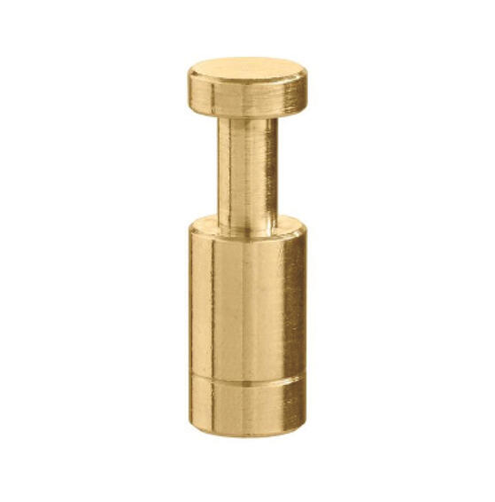 Orbit end plug slip lok brass