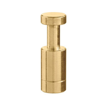 Orbit end plug slip lok brass