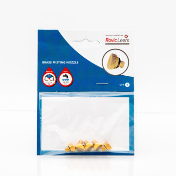 Brass misting nozzle 5pk