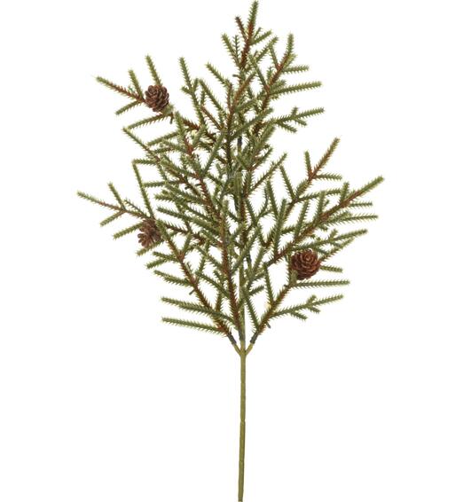 Winter pine spray branch 50cm