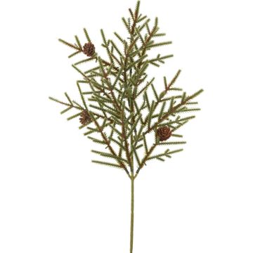 Winter pine spray branch 50cm
