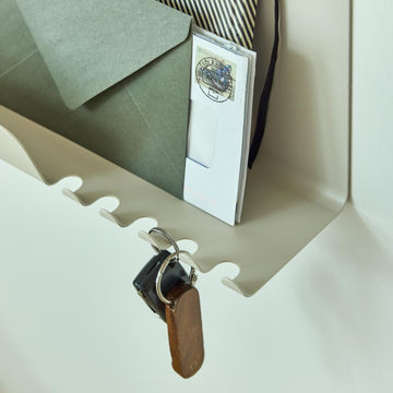 SPACEO MULTIFUNCTION SHELF METAL