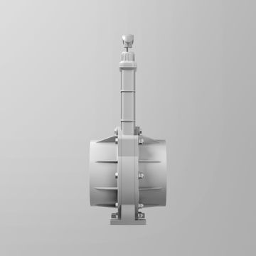 Sliding gate valve - ss paddle 110mm