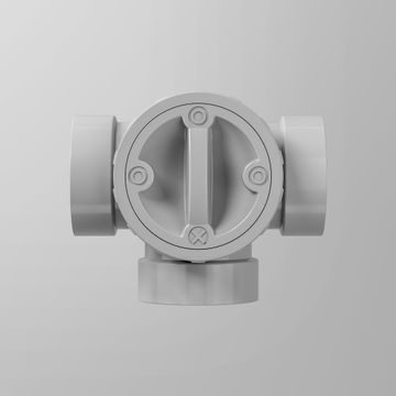 3-way water diverter 80mm