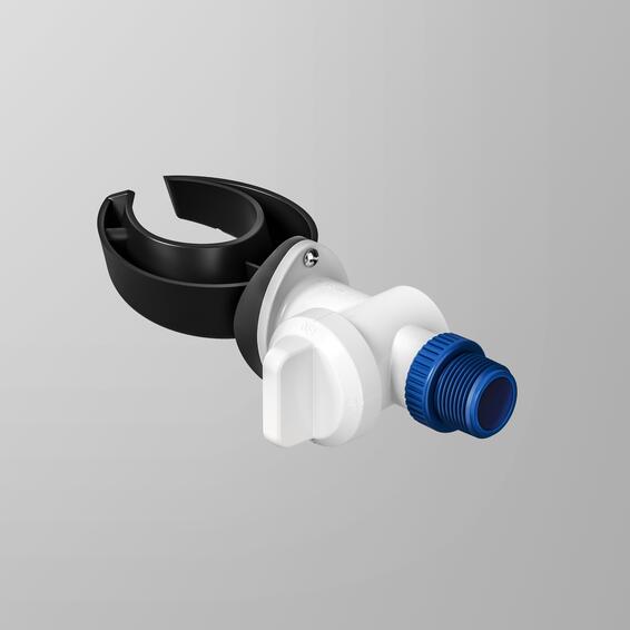Quickfit diverter round 90/100mm