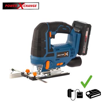 Dexter 18v Jigsaw Kit DT-JS 18/80 Li (1x2,5ah)