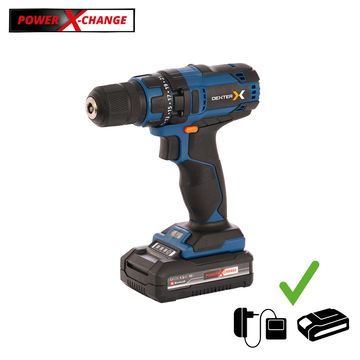 Dexter 18v Drill Kit DT-CD 18/35 Li (1x 1,5ah)