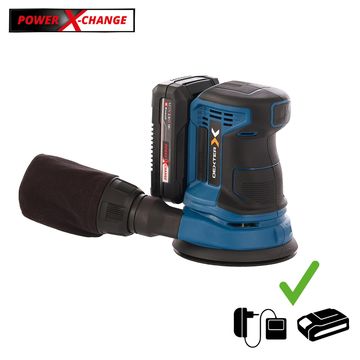 Dexter Cordless Rotating Sander Kit 18V 2,0Ah Battery & Charger