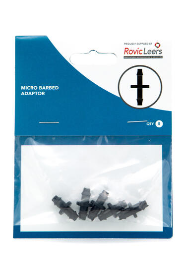 Micro barbed adaptor - 5pk