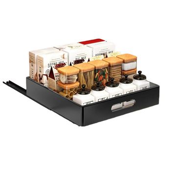 Fine living pull out cabinet organiser