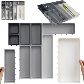 Compact cutlery nest organizer