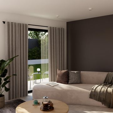 Inspire single wall bracket burny mat black