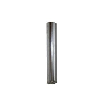 Flue extension 125mmx1.2mm s/steel