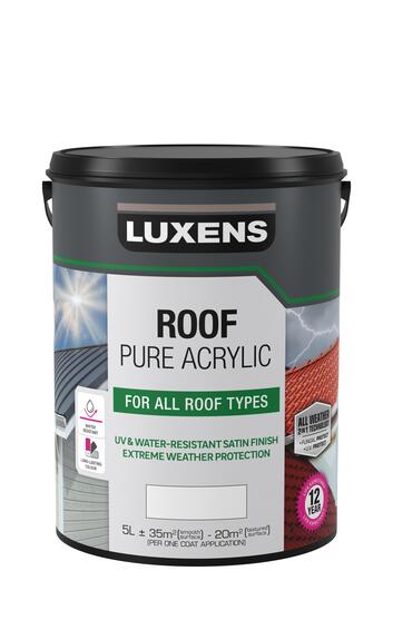 Luxens Roof Paint Red 5L