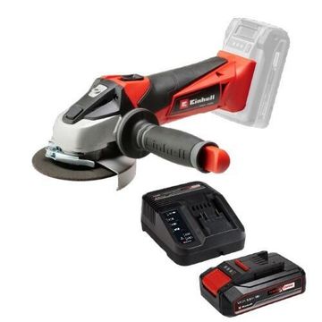 Einhell Angle Grinder & 2.5AH Starter Kit TE-AG Li 
