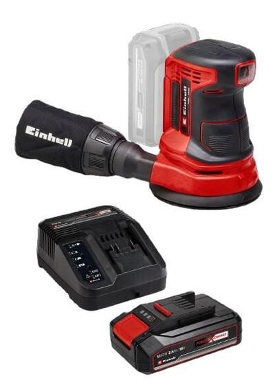 Einhell Rotary Sander & 2.5AH Starter Kit TE-RS 18 Li 