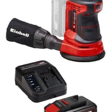 Einhell te-rs 18 li rotarty sander & 2.5ah starter kit