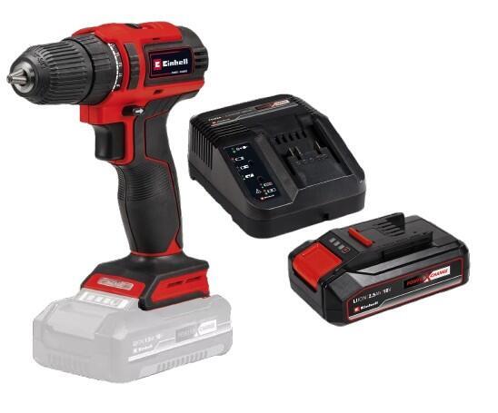 Einhell Li BL Cordless Drill & 2.5AH Starter Kit TE-CD 18/40 