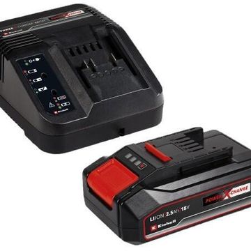 Einhell power exchange 18v 2.5ah battery & charger starter kit